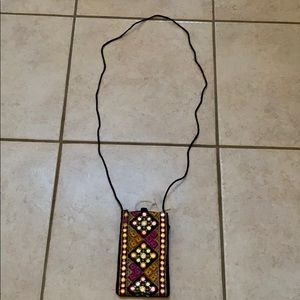 Traditional Indian cell phone/money purse